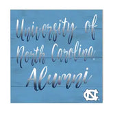 10x10 UNC Alumni Sign